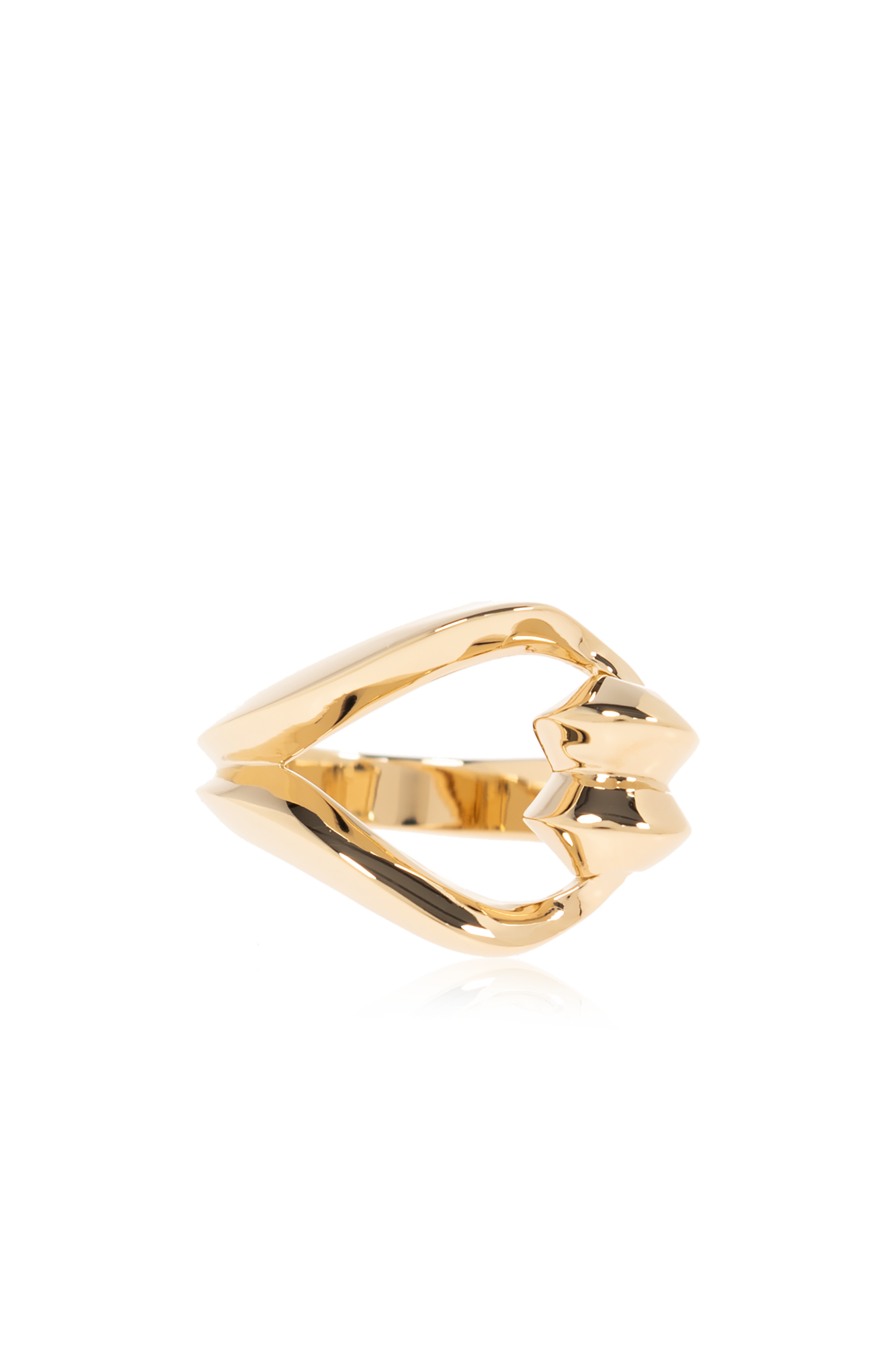 Gold Brass ring Saint Laurent - Vitkac AS